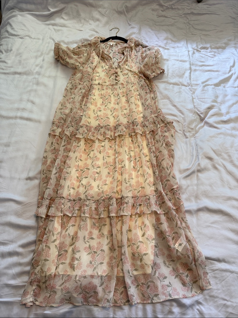 Noralee Millie dress french hydrangea Small